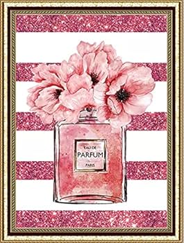 Amazon.co.jp: 《AN-diaart》香水 花瓶 5Dダイヤモンドアート